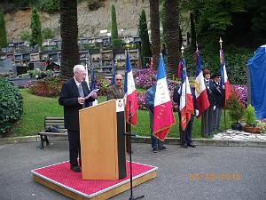 2015 10 03 CAGNES SUR MER INAUGURATION DE LA NOUVELLE STELE (13) GABY ANGLADE PRESIDENT